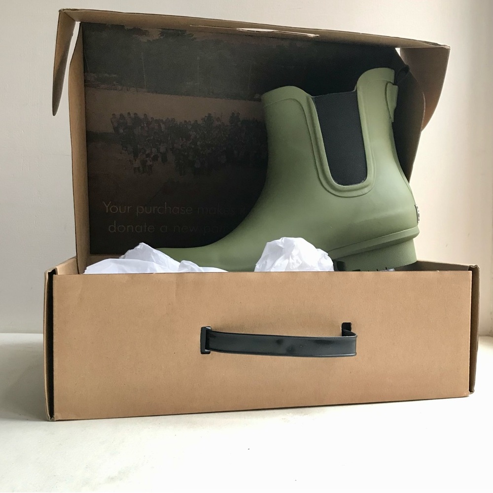 Roma Chelsea Rain Boots Woman size 9 NEW in Box - Picture 9 of 11
